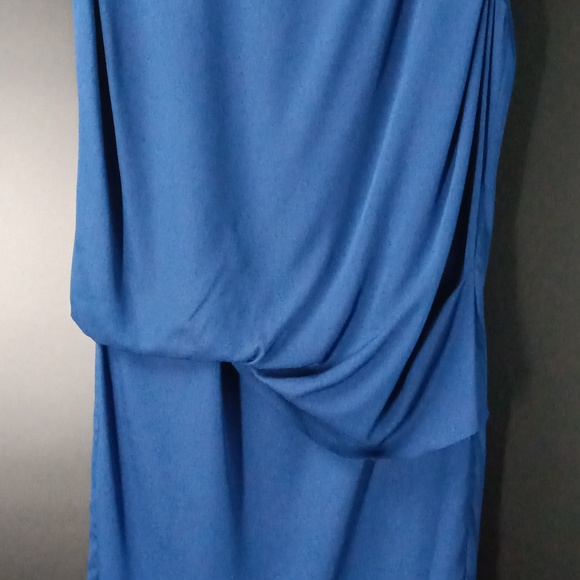 3.1 Phillip Lim Silk Royal Blue Sleeveless Mini Dress - Picture 4 of 9